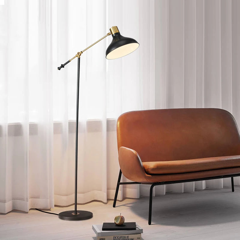 lampadaire rétro simple pour intérieur et extérieur - vue 5 sur 7