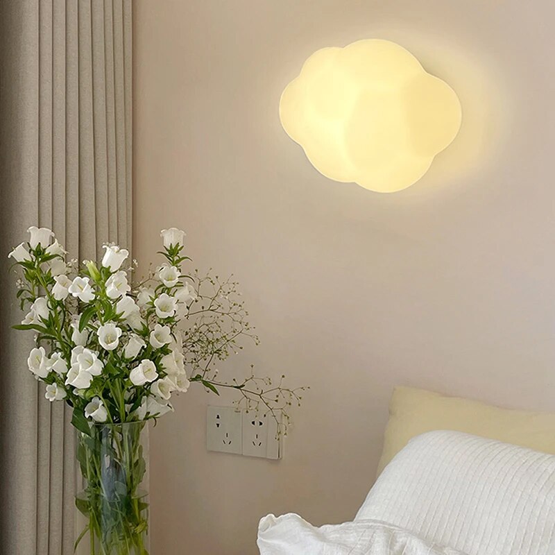 Plafonnier LED moderne en forme de nuage - vue 5 sur 16