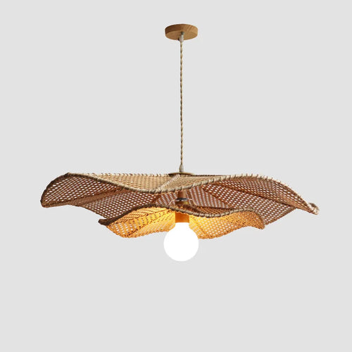 Lustres Vintage Double Couche En Bambou