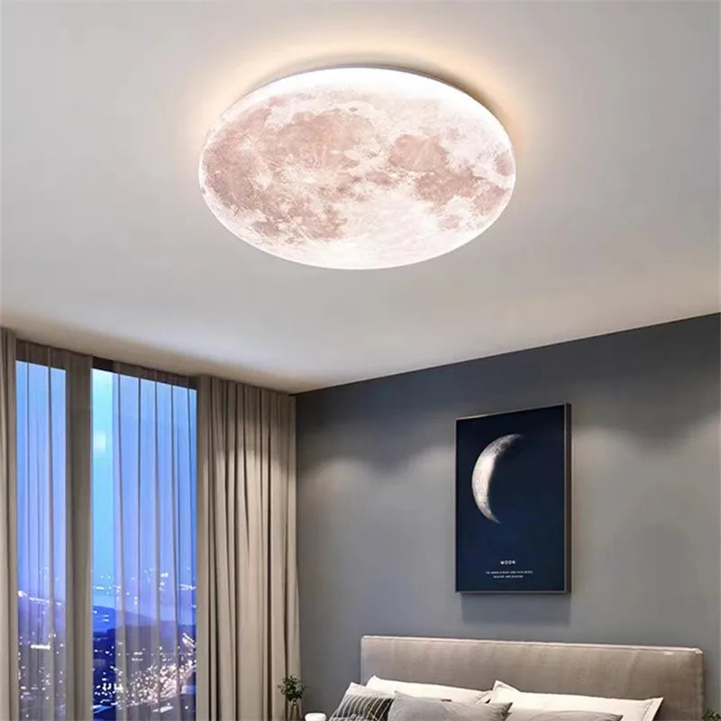 Plafonnier lune