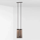suspension led en verre design moderne italien