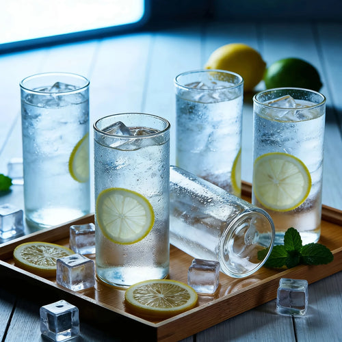 Lot verres highball 300 ml style classique polyvalent