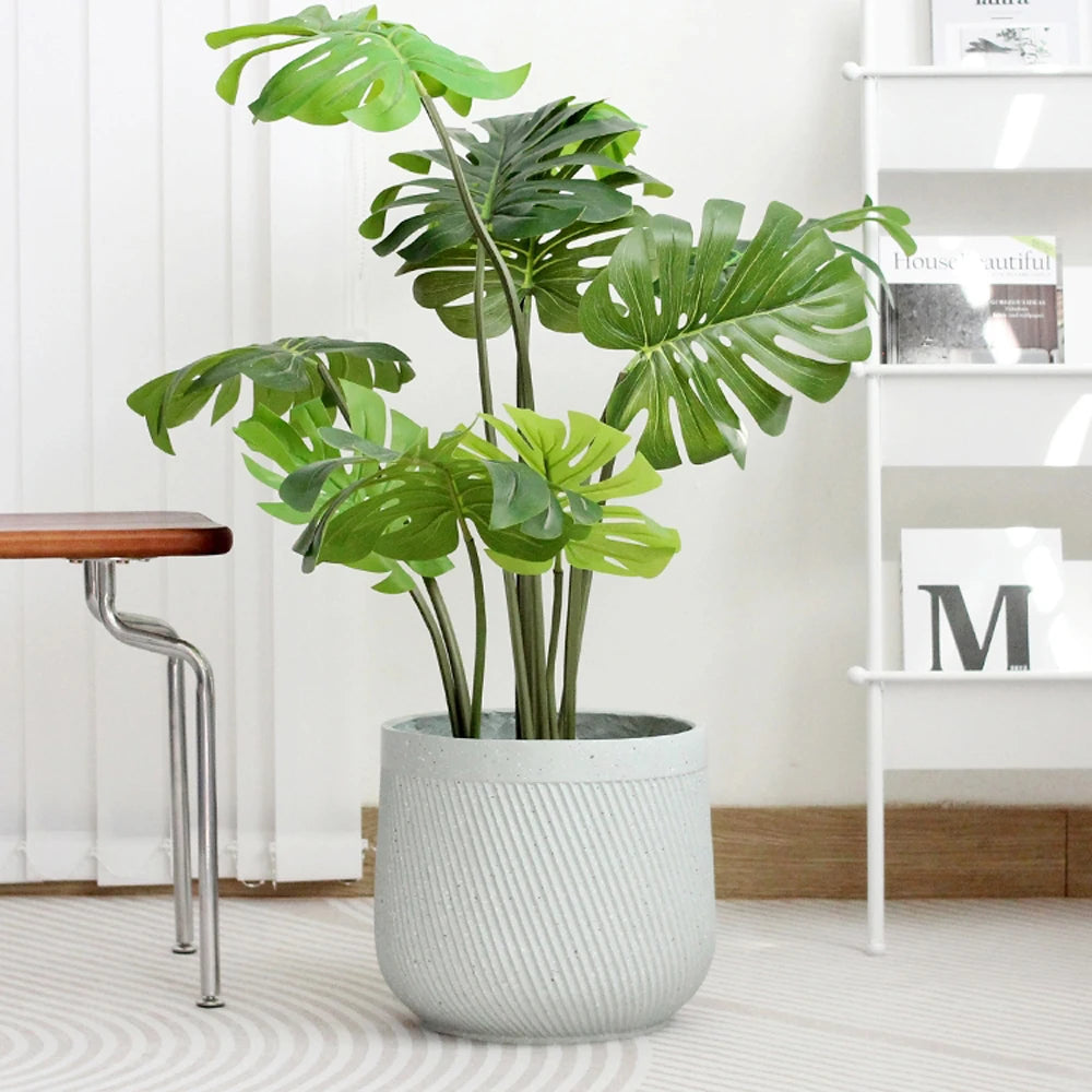moule en silicone pour pot de fleurs en béton design européen - vue 5 sur 6