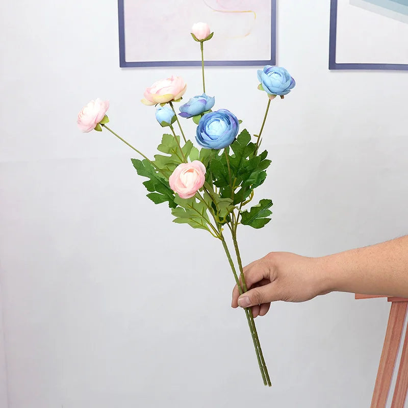 fleurs artificielles pivoine en soie pour décorations et événements festifs - vue 5 sur 14