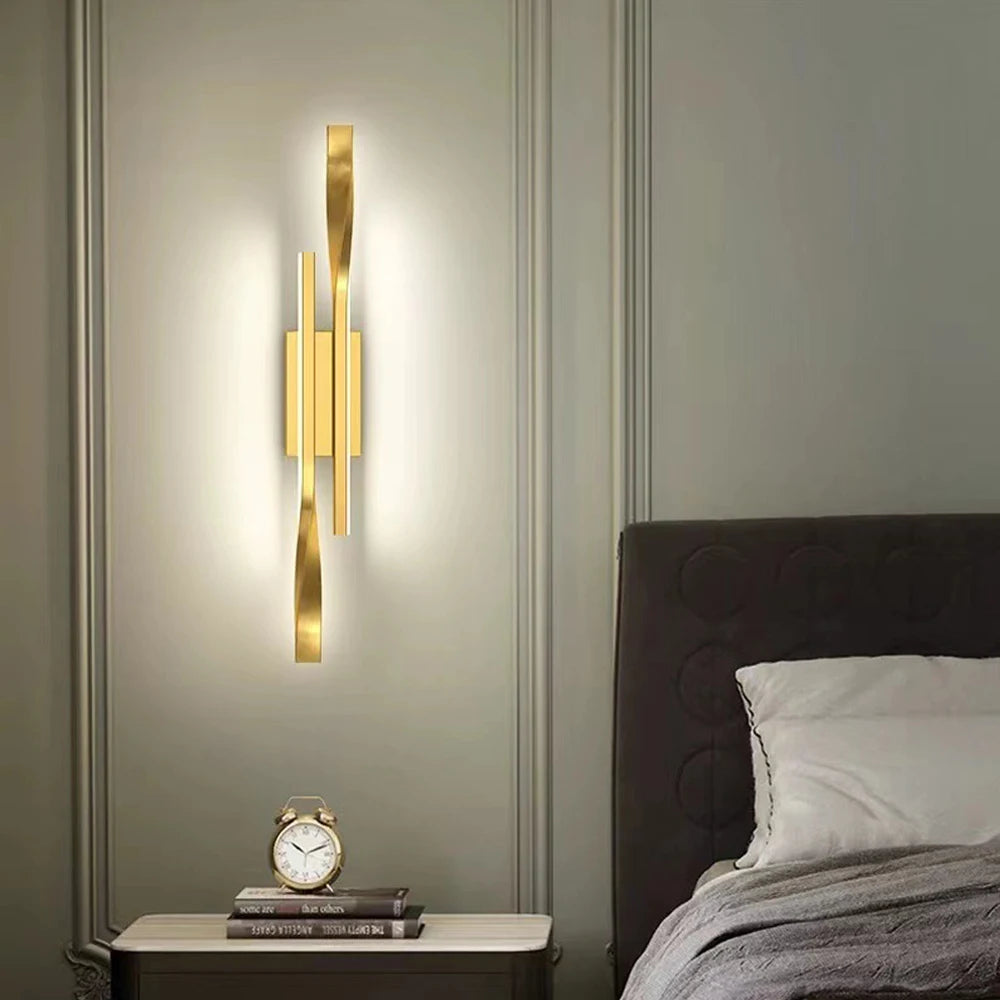 applique murale led minimaliste moderne pour intérieur - vue 4 sur 9