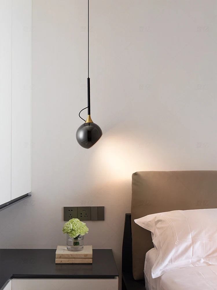 lampe de chevet moderne à aspiration magnétique réglable - vue 4 sur 9