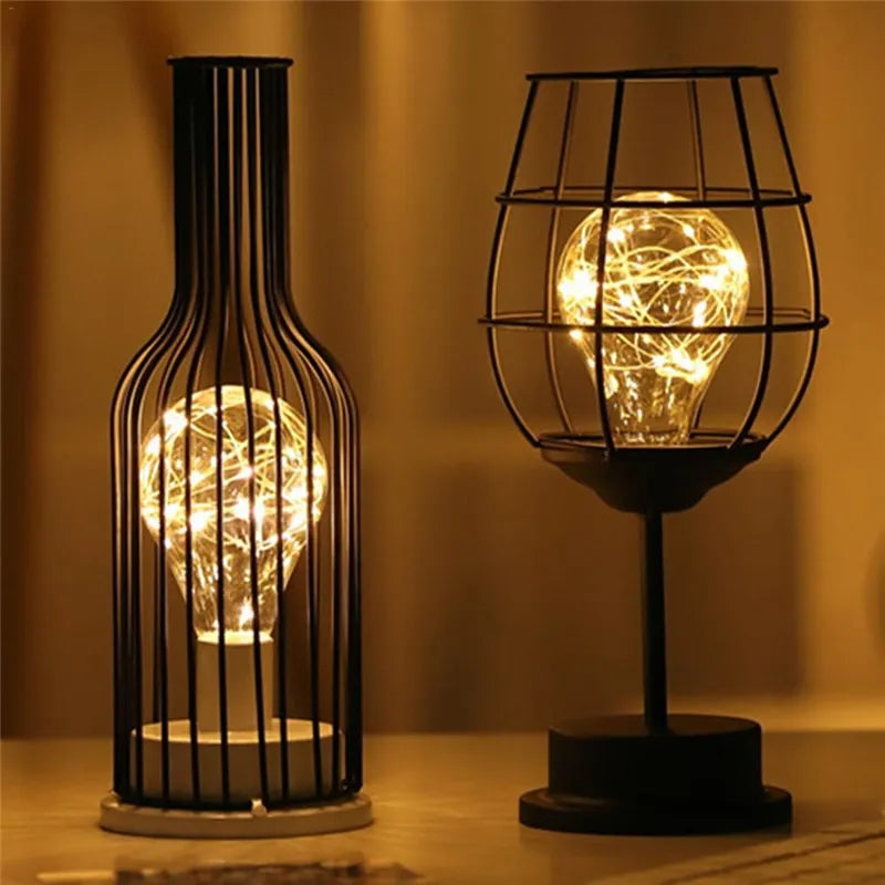 Lampe table led rétro classique - vue 6 sur 10