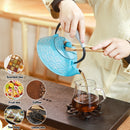 Théière japonaise fonte infuseur motif nuages 800ml