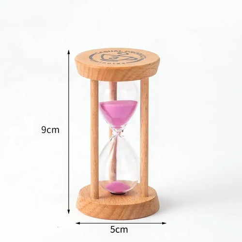 sablier en bois décoratif minuterie créative pour enfants
