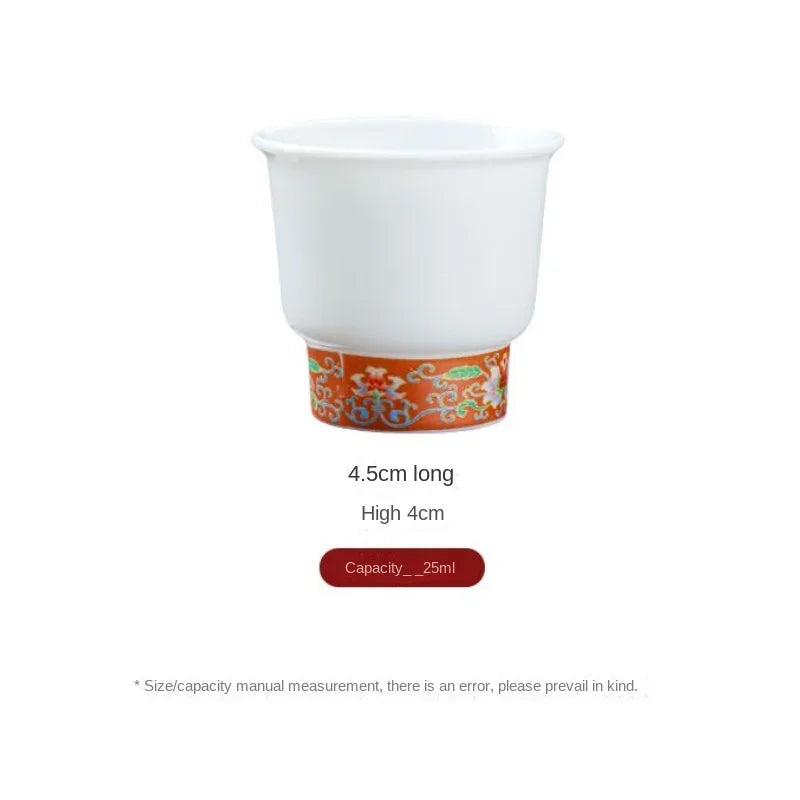 Service thé kung fu porcelaine tasses zen six