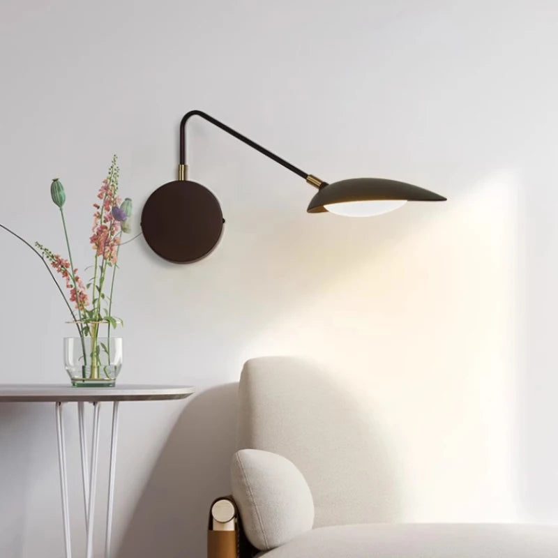 applique murale pivotante moderne pour intérieur minimaliste - vue 4 sur 8