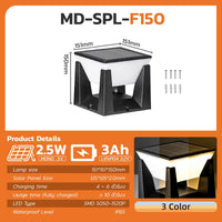 lampadaire solaire étanche pour éclairage extérieur jardin et allée