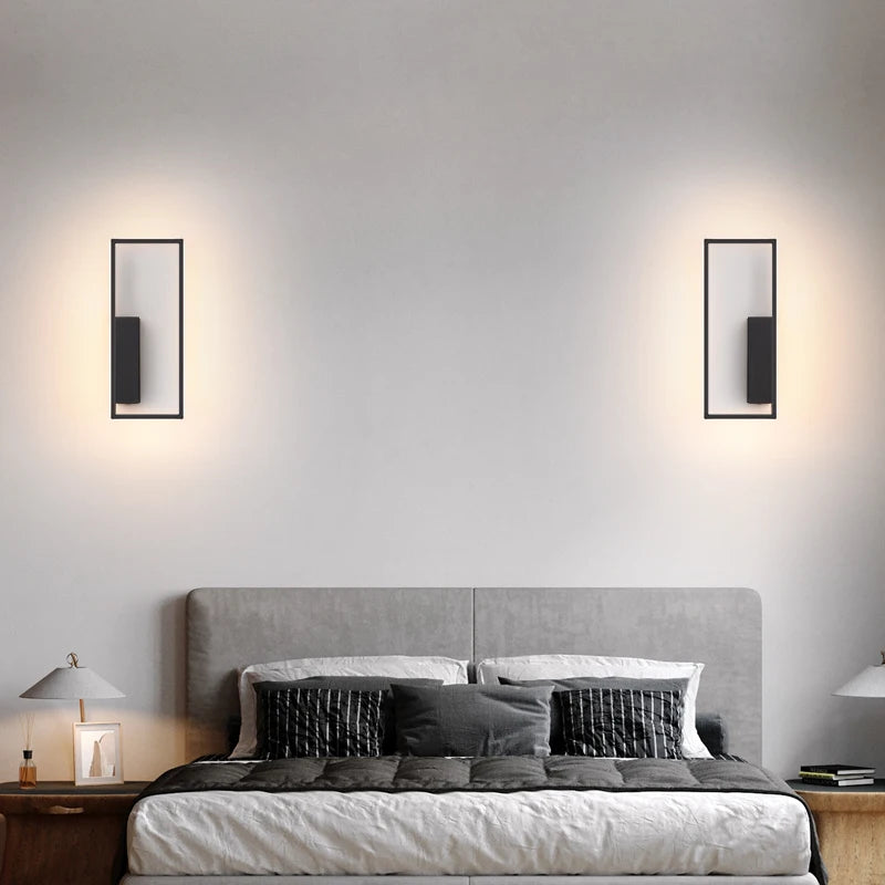 applique murale led minimaliste et moderne éclairage créatif - vue 7 sur 22