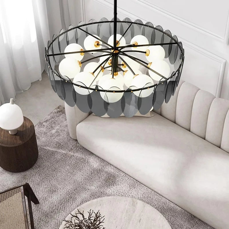 Lustre moderne led pour salle à manger pour plafond éclairage intérieur