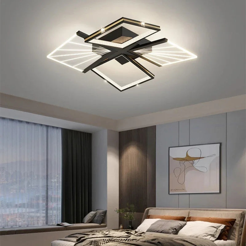 Plafonnier LED nordique pour chambre salon salle à manger étude Design créatif Lustre décoration de la maison luminaire Lustre - vue 5 sur 11