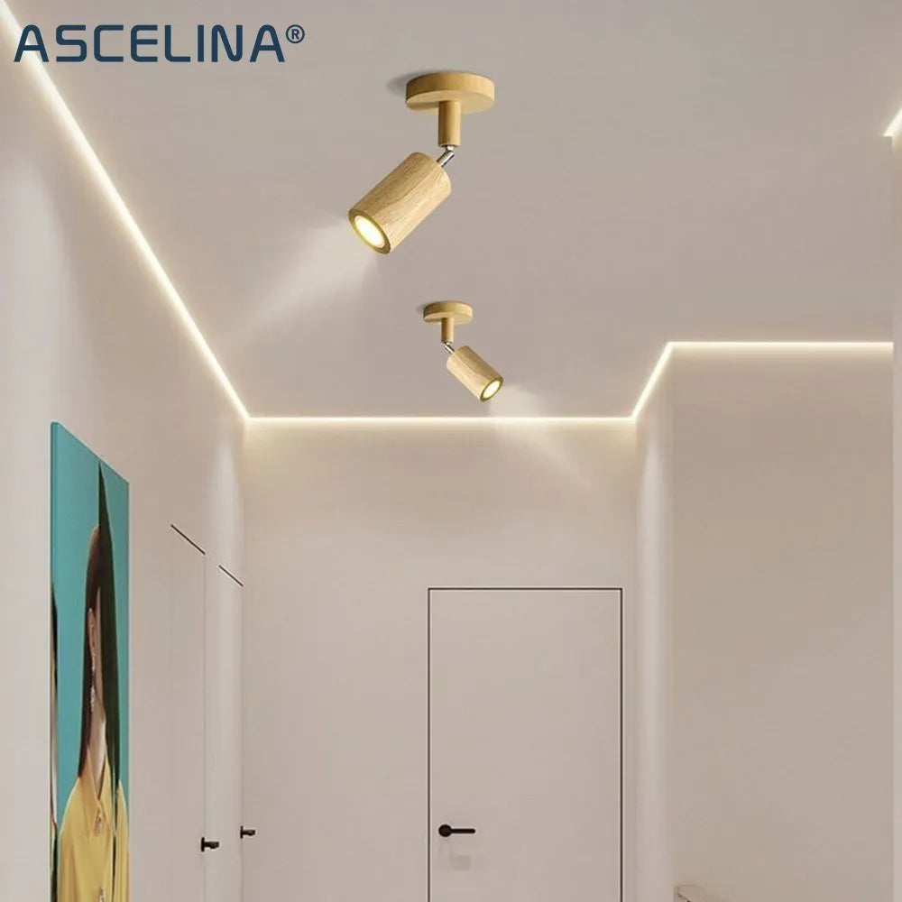 plafonnier led moderne nordique intérieur décor maison - vue 4 sur 11
