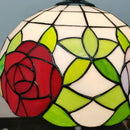 lustre pastoral style tiffany en verre teinté pour restaurant et véranda