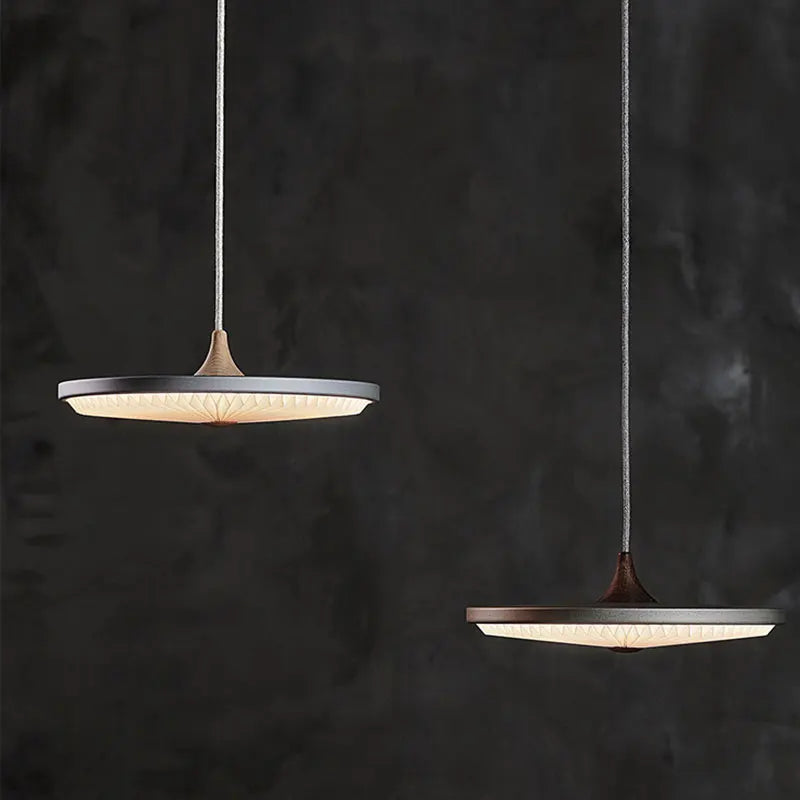 Lustre barre led suspension noir blanc - vue 4 sur 8
