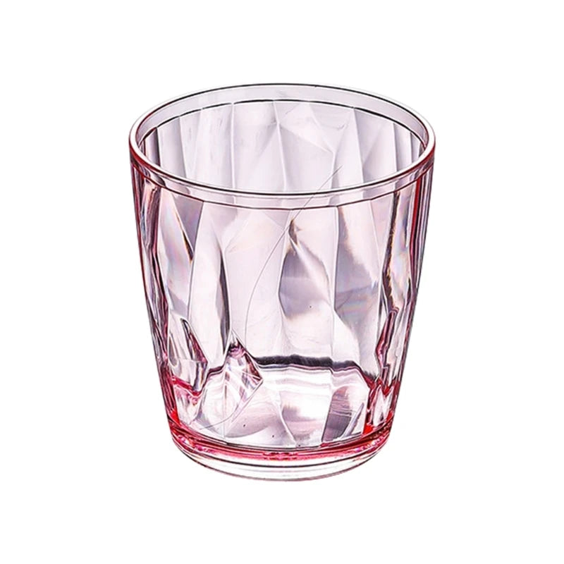Verres incassables acrylique 210ml reutilisables style moderne bar