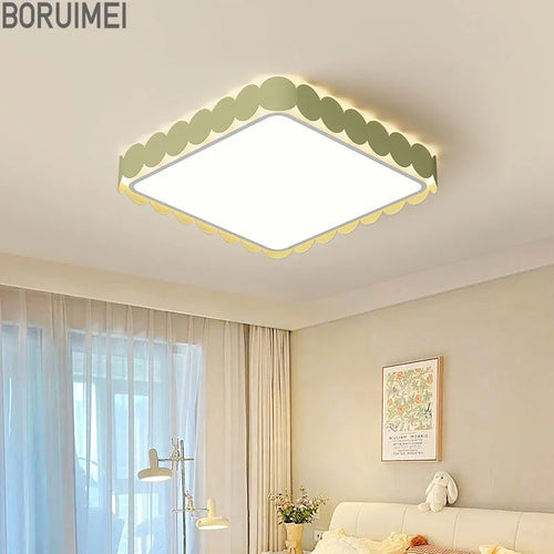 plafonnier led minimaliste nordique pour décoration intérieure
