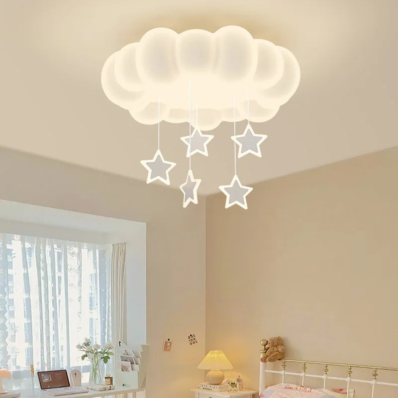 suspension créative en forme de nuage pour garçon ou fille - vue 6 sur 10