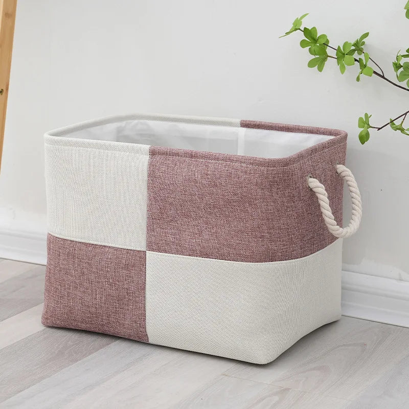 panier de rangement pliable pour linge jouets et sous-vêtements - vue 6 sur 6