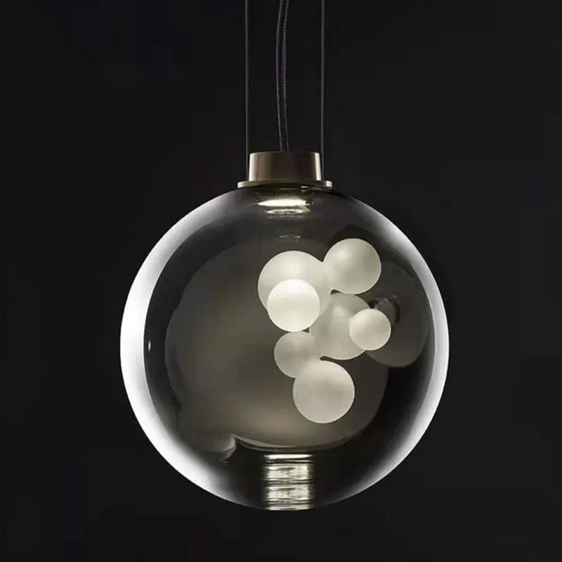 Sopa Globe Pendant Lamp Italy Bubble Glass Chandelier Suspension Hanging Light for Dining Living Room Kitchen