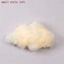 applique murale led nuage en imitation soie décorative pour enfants