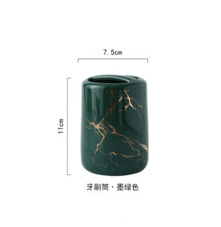 accessoires en céramique pour décoration de salle de bain - vue 20 sur 24