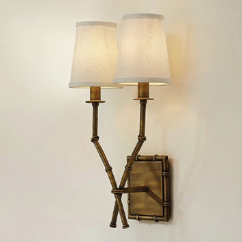 Lampe de chevet beige
