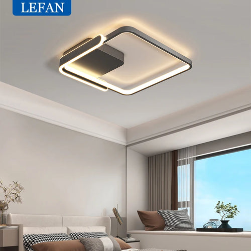 lampe led moderne en forme d'anneau pour intérieur