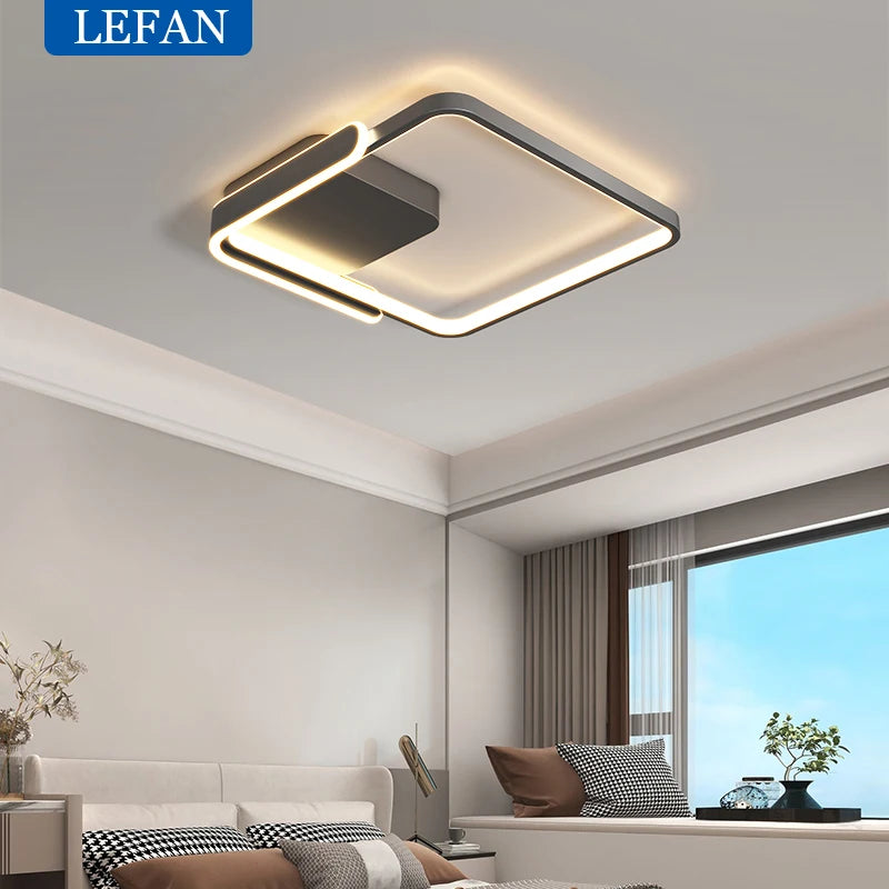 lampe led moderne en forme d'anneau pour intérieur - vue 3 sur 12