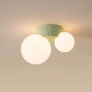 Plafonnier Moderne LED Crème Vent Simple Allée Lumière Porche Balcon Chambre Repas Chambre D'enfant Crème