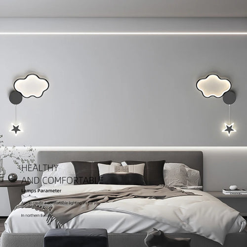 applique murale luminaire deco nuage
