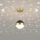 lustre moderne projection ciel étoilé éclairage intérieur décoratif
