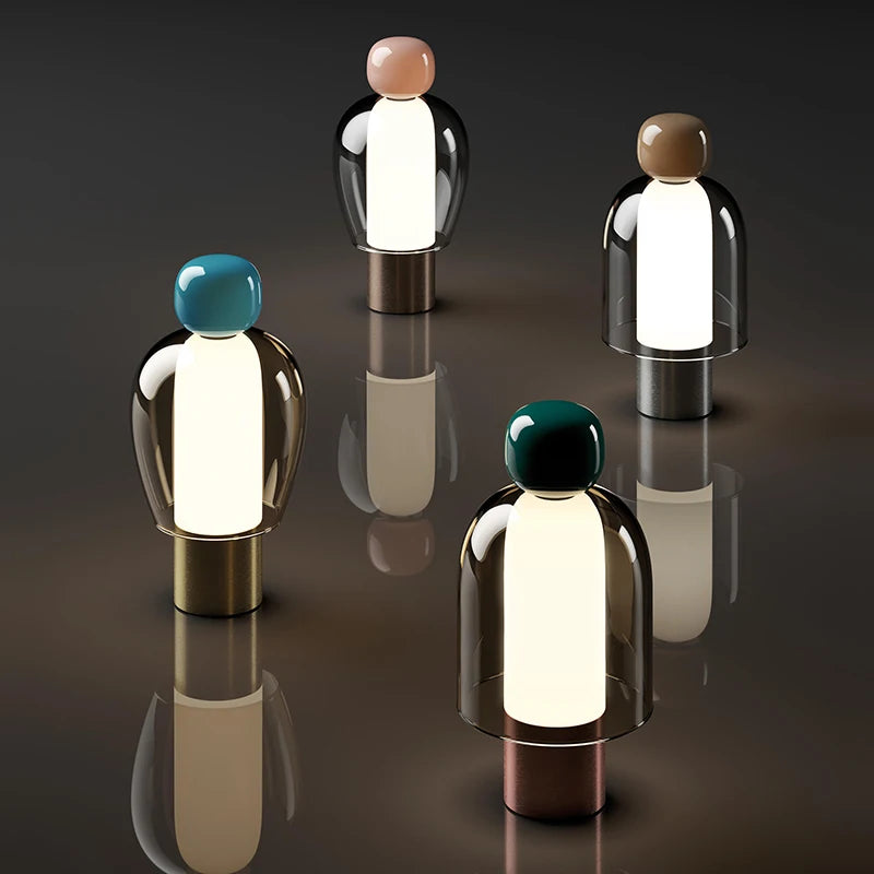 lampe de bureau moderne avec chargeur usb intégrée et design minimaliste - vue 10 sur 10