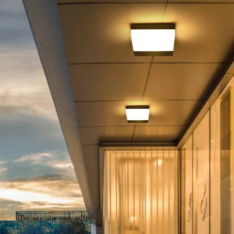 applique murale de jardin étanche à led durable pour extérieur - vue 3 sur 12