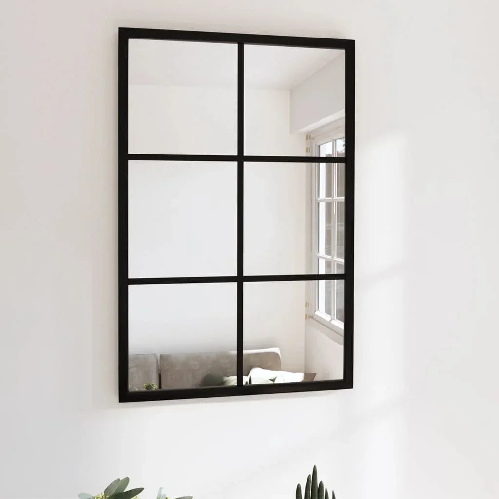 miroir mural en métal pour décoration intérieure moderne