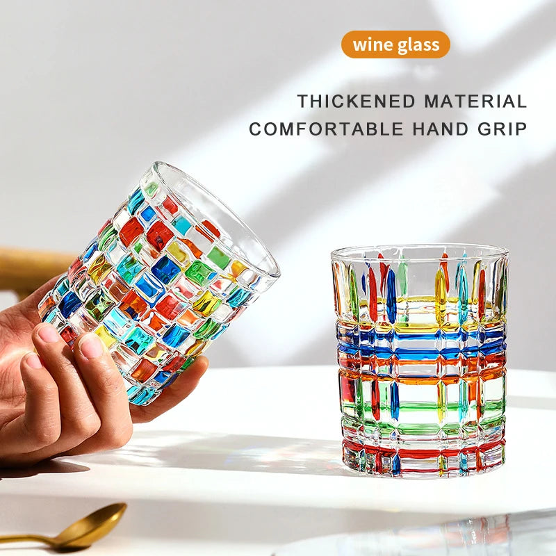 Verres cristal vintage style europeen 300 ml pinny - vue 6 sur 7