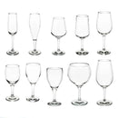 Verres à vin sans pied incassables elegants reutilisables