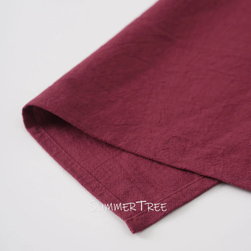 Serviette de table coton lavé lot 6 méditerranéen
