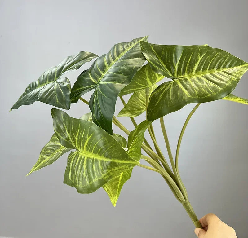 plantes artificielles feuillage de palmier décoration florale pour commerces
