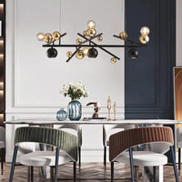 lustre nordique post-moderne de luxe zhongdao pour restaurant et bar
