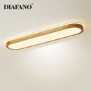 plafonnier led bois télécommande décoratif massif acrylique 2022
