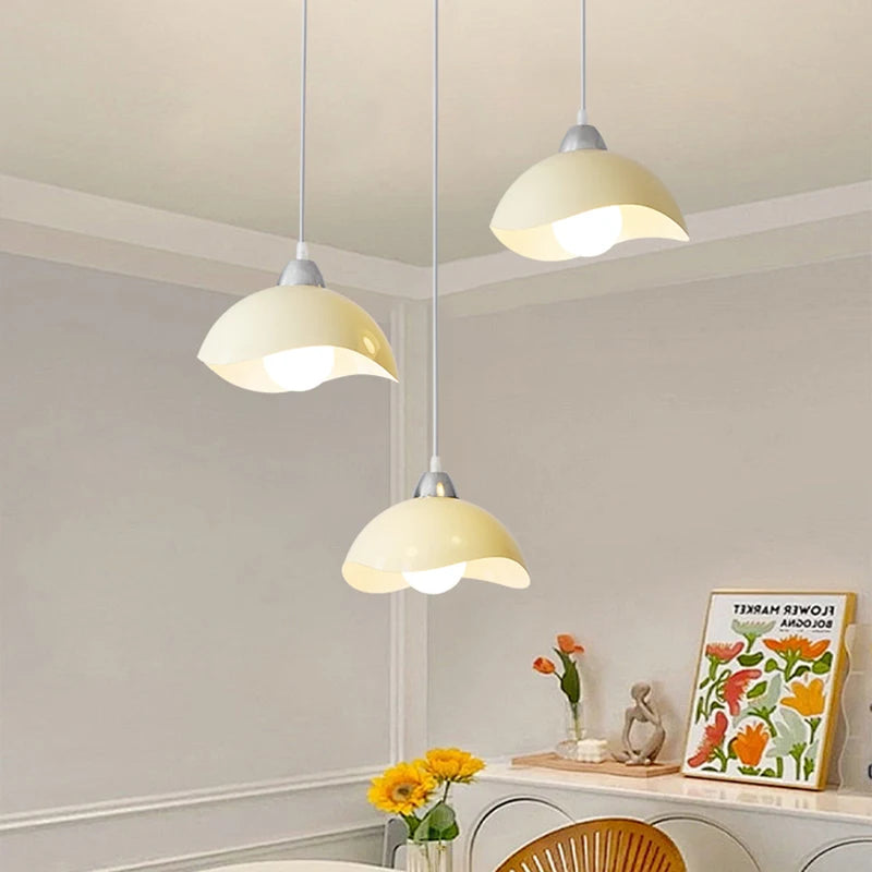 lustre led simple pour décoration intérieure nordique élégante - vue 7 sur 13