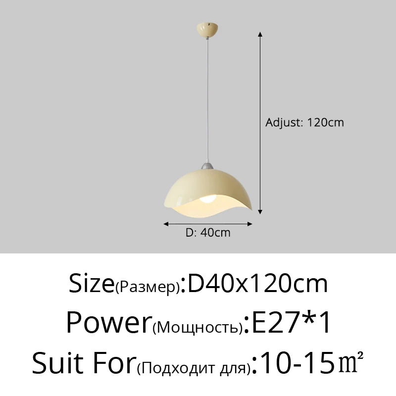 lustre led simple pour décoration intérieure nordique élégante - vue 10 sur 13