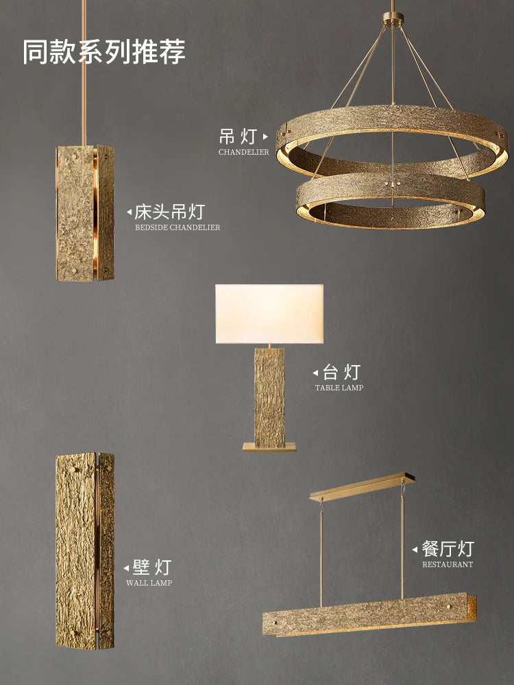 Moderne Vouvray carré RH cuivre applique salon fond mur villa entrée chambre lampe de chevet haut de gamme art applique - vue 5 sur 9
