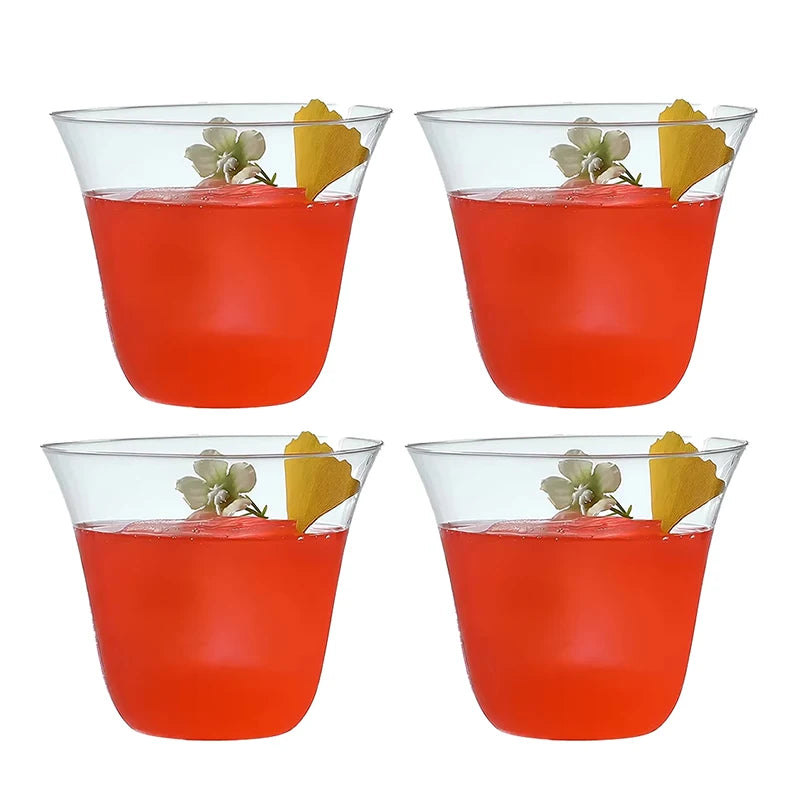 Verres ultra fins élégants pour eau cocktail whisky