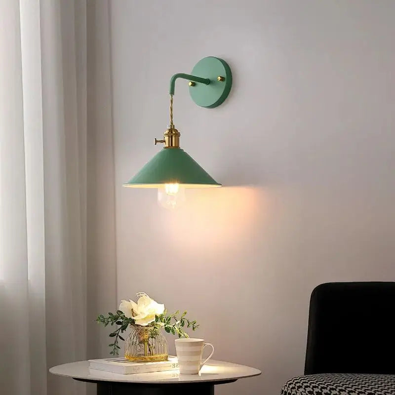 applique murale rétro iorn luminaire décoratif pour intérieur - vue 3 sur 11
