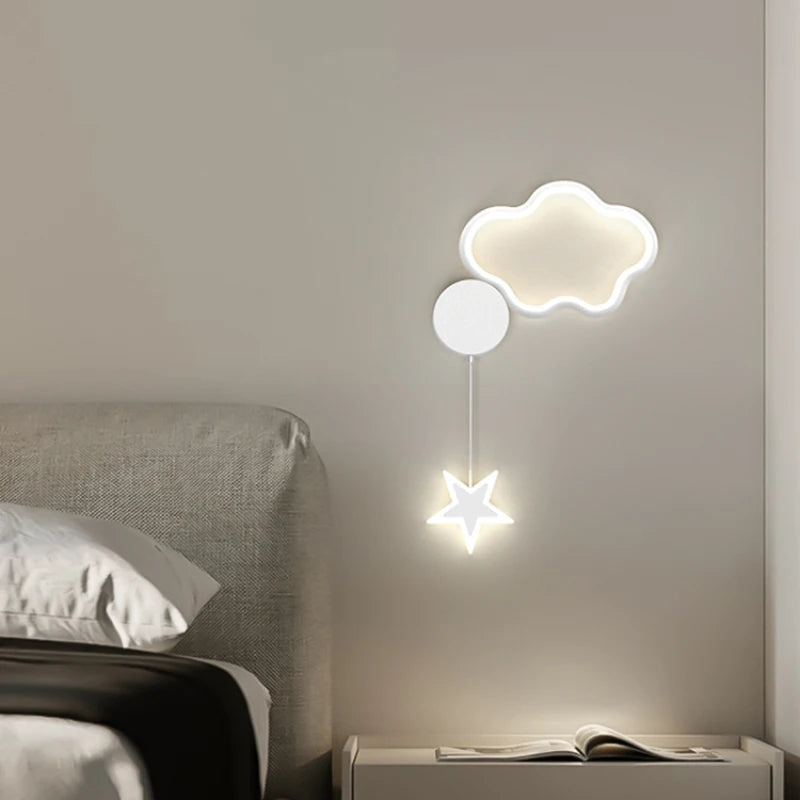 applique murale luminaire deco nuage - vue 4 sur 18
